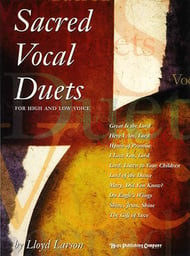 Sacred Vocal Duets Vocal Solo & Collections sheet music cover Thumbnail